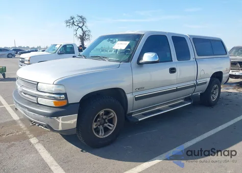 2002 Chevrolet Silverado 1500 Ls z USA, uszkodzony, nr VIN 1GCEK19T22Z227546